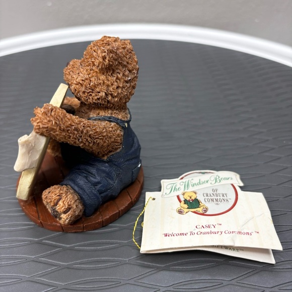 “Casey” The Windsor Bears Figurine of Cranberry Commons Limited Edition 1998 HTF - Picture 6 of 11